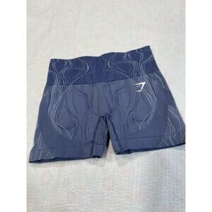 Gymshark mercury seamless purple marble shorts XS/S women